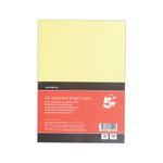 5 Star A3 Bright Card 160Gsm Pk25