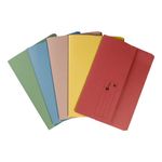 Half Flap Doc Wallet A4 Grn Pk50