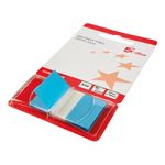 Index Flags 25X45Mm 50 Flags/Pad Blu