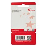 Index Flags 25X45Mm 50 Flags/Pad Red