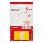 Index Flags 25X45Mm 50 Flags/Pad Ylw