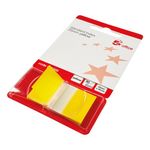 Index Flags 25X45Mm 50 Flags/Pad Ylw