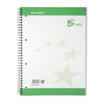 Rcyc Sprl Nbk Rld A4+ Grn/Wht Pk10
