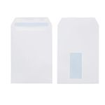 C5 Window Pkt Env Sseal Wht Pk500