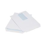 C5 Window Pkt Env Sseal Wht Pk500