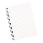 Wbnd Notebook Rld A5+ Red/Wht Pk10
