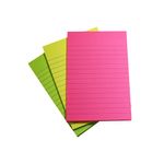 Ext Sticky Rld Note 150X101 Neon Pk3