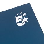 Wbnd Hdbk Notebook Rld A4 Indigo Pk5