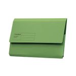 Guildhall Doc Wlt Foolscap Grn Pk50