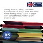 Guildhall Doc Wlt Foolscap Grn Pk50