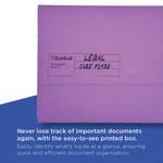 Guildhall Doc Wallets Fc Violet Pk50