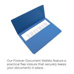 Exacompta Forever Doc Wlt Bblue Pk25