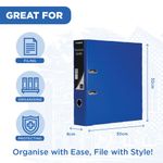 Guildhall Lach File A4 80Mm Blu Pk10