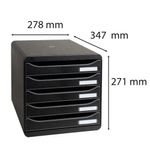 Exacompta Multifrm Big Box + Blk