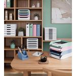 Exacompta Autentik Pen Box White