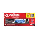 Sharpie Marker Bullet Blk/Wht Pk2