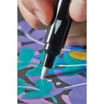 Sharpie Marker Bullet Blk/Wht Pk2