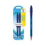 Papermate Flexgrip Retr Bpen Blu Pk2