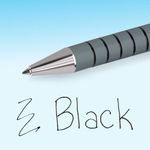 Papermate Flexgrip Med Ball Blk Pk36