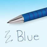 Papermate Flexgrip Retract Blue Pk36