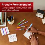 Sharpie Perm Twin Tip Marker Blk P12