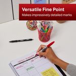 Sharpie Perm Marker Fine Ast Pk4