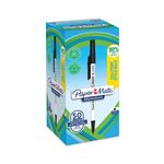 Papermate Kilomet Ballpoint Blk Pk50