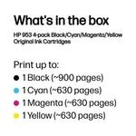 Hp 953 Ink Cartridge Multipack Cmyk