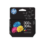 Hp 302Xl/304Xl Ink Cart Hy Tri-Color