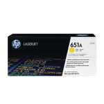 Hp 651A Laser Toner Yellow Ce342A