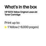 Hp 507A Laserjet Toner Yellow Ce402A