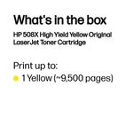 Hp 508X Laserjet Toner Hy Ylw Cf362X