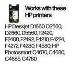 Hp 300 Ink Cart 2-Pkblk/Tri Col Cmy