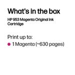 Hp 953 Original Ink Cart Mag F6U13Ae