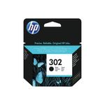 Hp 302 Ink Cartridge Black F6U66Ae