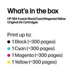 Hp 364 Ink Carts 4-Pkmultipkcmyk