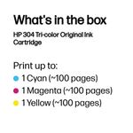 Hp 304 Ink Cartridge Tricolour