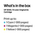 Hp 304Xl Ink Cartridge Hy Tri-Colour