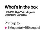 Hp 903Xl Ink Cart Hy Mag T6M07Ae