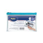 Helix 8X5In Pvc Pencil Case Clr Pk12