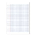 Oxford Exr Book 5Mm Sq Orange Pk50
