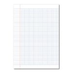 Oxford Exr Book 7Mm Sq L/Blue Pk50