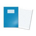 Oxford Exr Book 7Mm Sq L/Blue Pk50