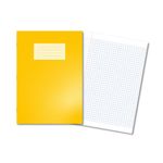 Oxford Exr Book 7Mm Sq Yellow Pk50