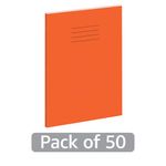 Exr Book 5Mm Sq 80 Page A4+ Org Pk50