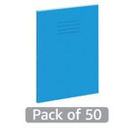 Exr Book 7Mm Sq 80Pg A4+ L/Blu Pk50