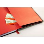 Black N Red Hard Cover Notebook A5