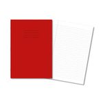 Exr Book 8Mm Lined 64Pg A4 Red Pk50