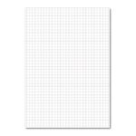 Exr Book 7Mm Sq 80Pg A4 L/Blue Pk50