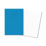 Exr Book 8Mm Lined 80P A4 L/Blu Pk50